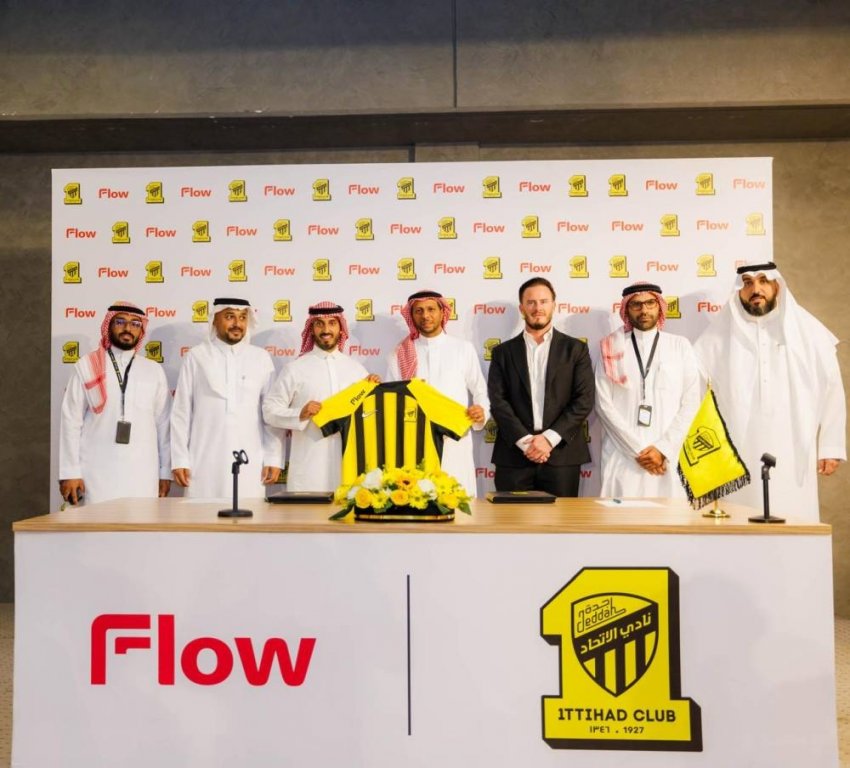 شركة فلو للخدمات اللوجستية ترعى نادي الاتحاد قبل انطلاق الدوري السعودي