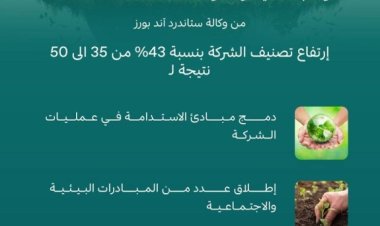 السعودية للكهرباء تحقق تقدماً بنسبة 43% في تصنيفها للممارسات البيئية والاجتماعية